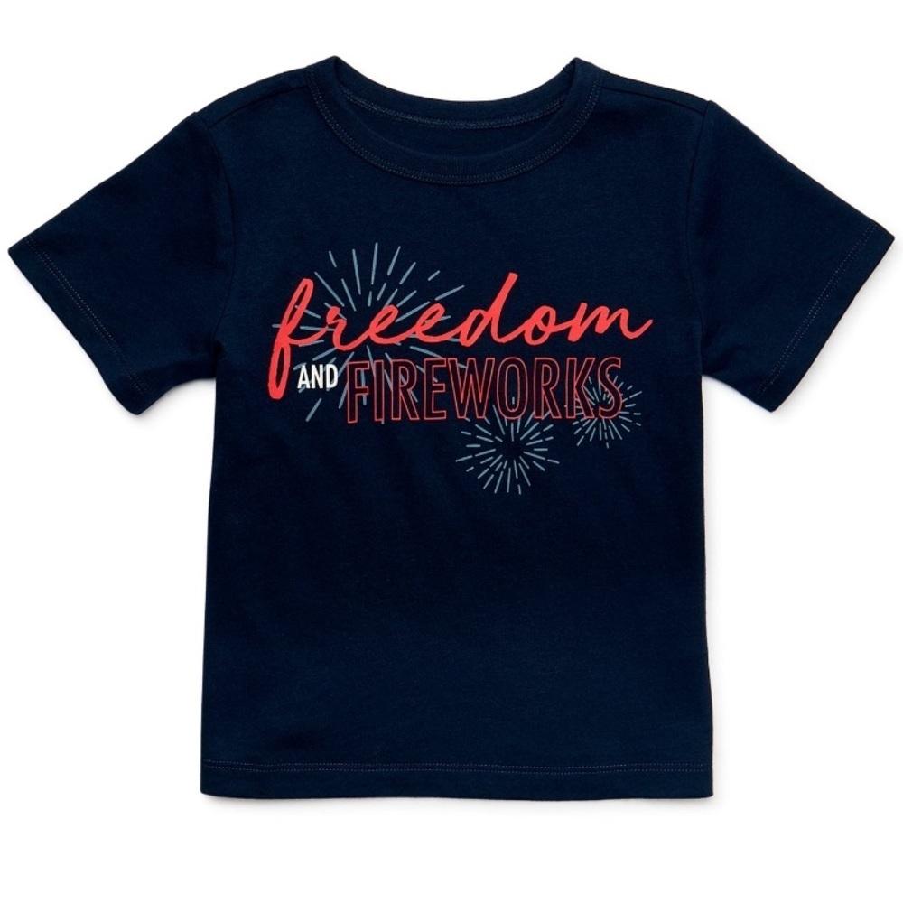 WAY TO CELEBRATE! Americana Toddler Graphic T-Shirt